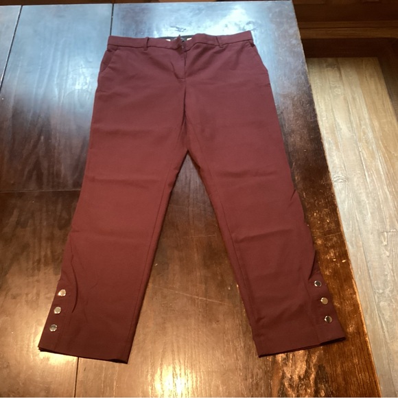 Ann Taylor Pants - Ann Taylor Maroon Tall Pants